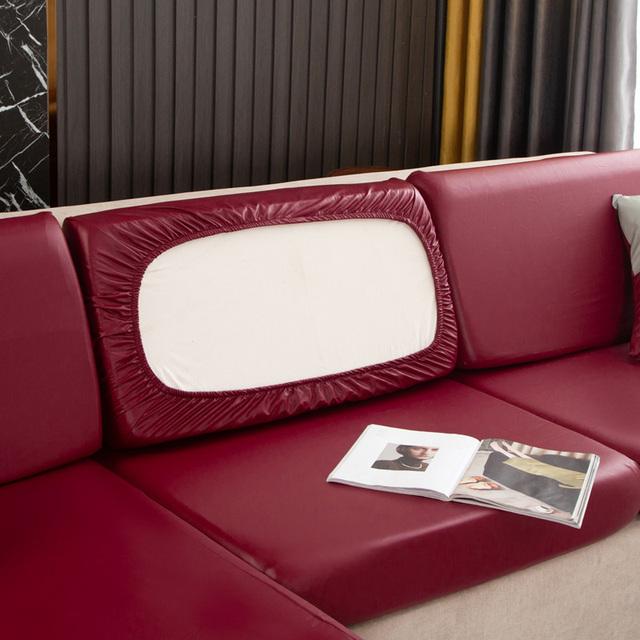 Новый продукт Чехол для дивана из искусственной кожи, однотонный чехол для дивана, водонепроницаемый чехол для дивана на четыре сезона, чехол для стула, дивана