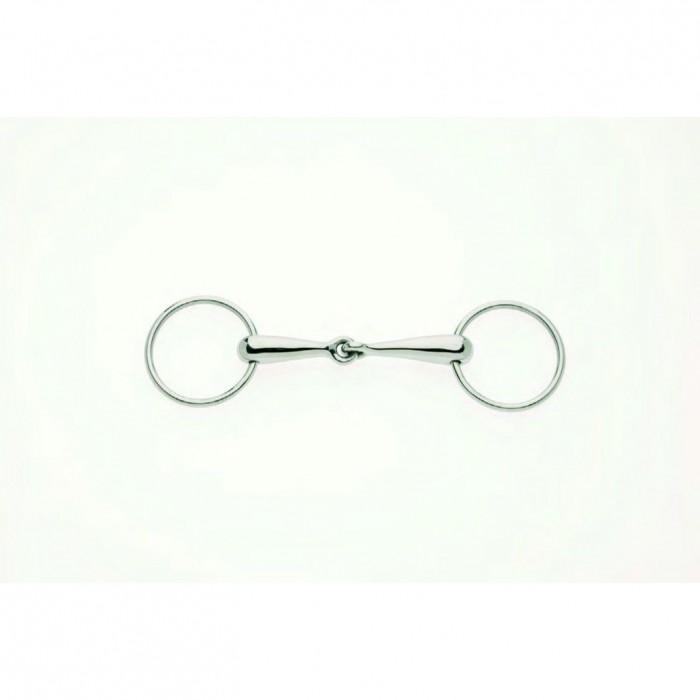 Lorina Thin German Hollow Mouth Loose Ring Snaffle