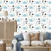 Dinosaurs Trees and Nature Wallpaper for Living Room and Bedroom 50x1000