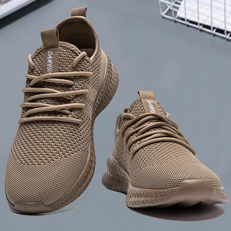 Damyuan Lightweight Men Shoes Fashion Design Running Shoes Lace-Up Male Outdoor Gym Sports Tennis Shoes Vulcanized Footwear