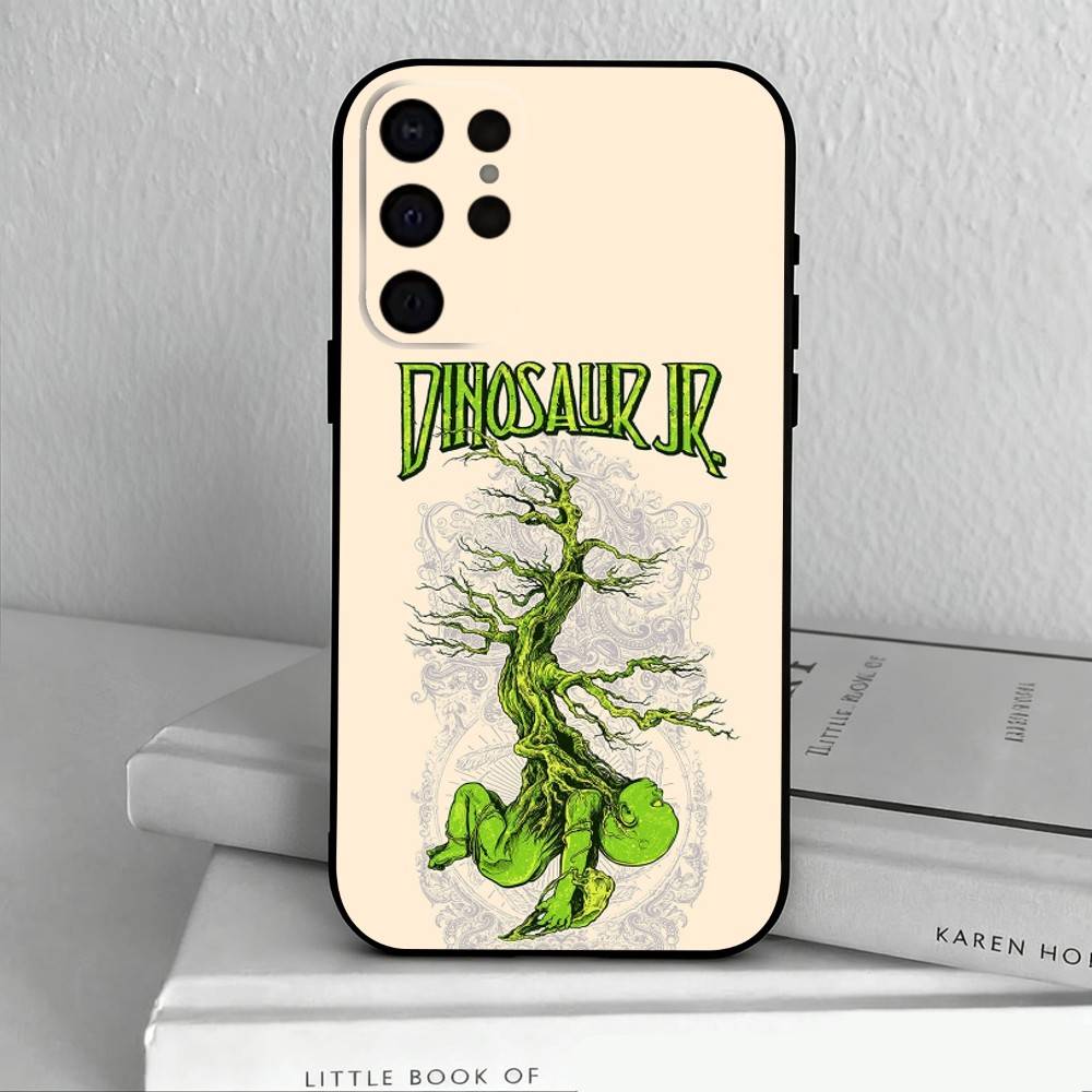 Альтернативный рок Dinosaur Jr. Чехол-бампер для телефона Samsung S25, S24, S21, S22, S23, S30, Ultra, S20, Plus, Другие. Мягкий черный чехол