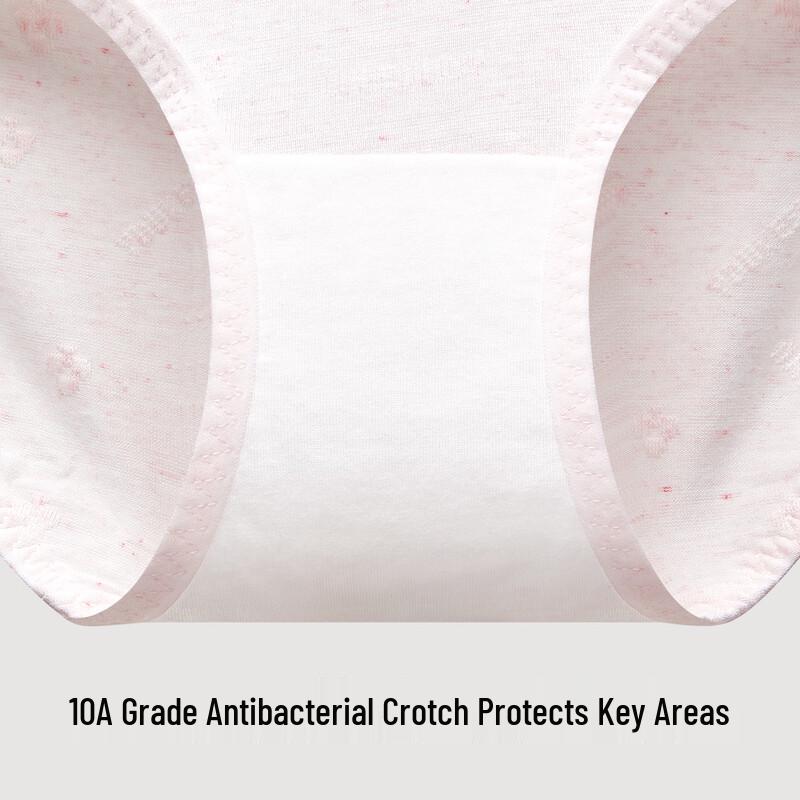 Женские трусы-слипы Youkeshu класса А из слабкового хлопка с антибактериальным эффектом, со средней посадкой