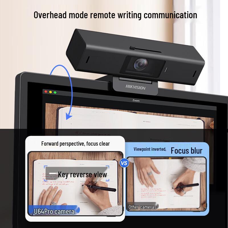 HIKVISION U62 Pro HD USB Webcam with Microphone and Facial Tracking