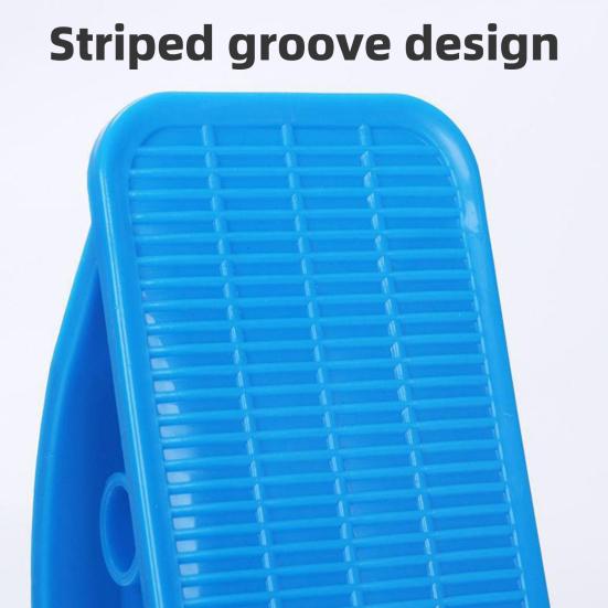 Упражнение «качалка для ног» Растяжка для икр Подошвенный фасциит Ахиллит Тендинит лодыжки Облегчение боли в голени Тренировка балансировки Растяжка мышц Наклонная доска