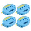 4 Pcs Sealing Clips for Bags Space Saving Safe Portable Multifunctional Snack Sealing Clips for