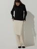 BEMUSE MANSION Wrinkle Pants&Skirt - Cream