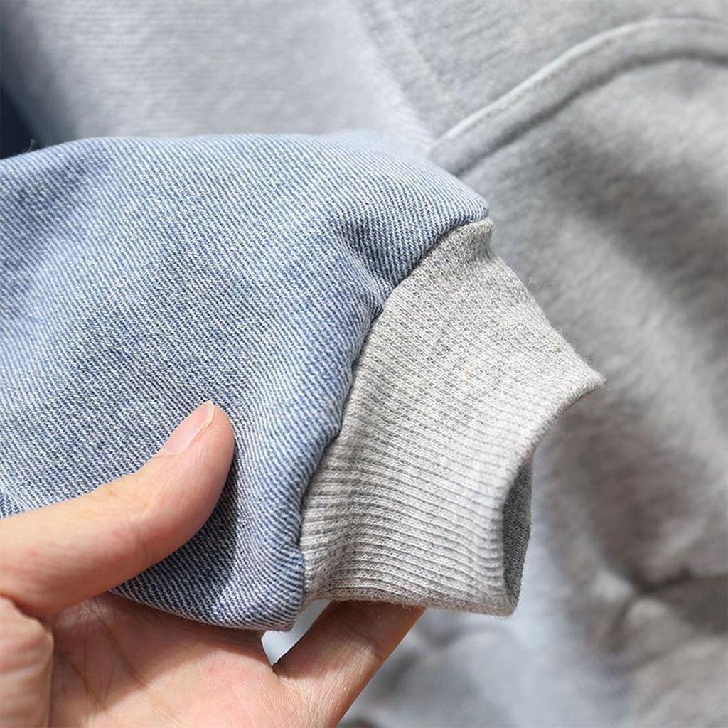 Новая весенняя футболка в Корейском стиле, детский весенне-осенний свитер, детская одежда, комплект джинсовых штанов для отдыха с героями мультфильмов