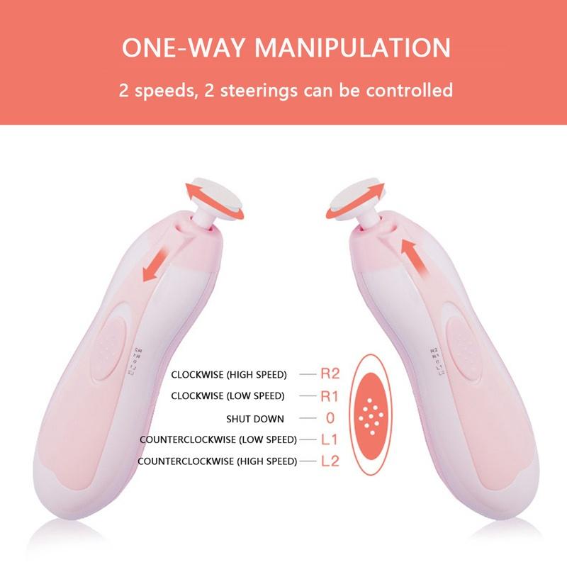 Safe Electric Nail Clipper Cutter Baby Nail Trimmer Manicure Pedicure Clipper Cutter Scissors Kids I