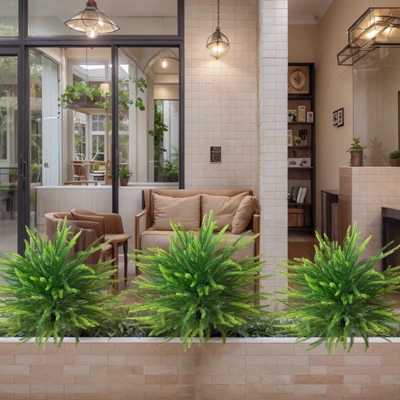 Искусственные кусты для улицы, сохраняющие природу, фальшивые кусты, искусственные уличные кусты, искусственное дерево-топиарий в горшке, декор для сада