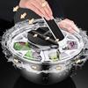 Manual Vegetable Dehydrator Stainless Steel Fruit Washer Salad Spinner  Kitchen Accessories