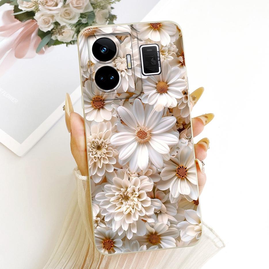 For Realme GT Neo 5 Case RealmeGT3 RMX3709 Cool Owl Dragon Painted Cover Soft Silicone Case For Realme GT 3 GT3 GTNeo5 240W Bags