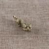 Metal Diy Animal Home Office Room Ornaments Casting Sculpture Pendant Tiger Figurine Keychains