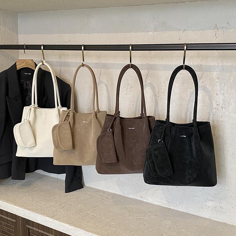 Сумка-тоут, Высококлассная, Ретро и Универсальная Одноплечевая Сумка Большой Вместимости для Поездок на Работу