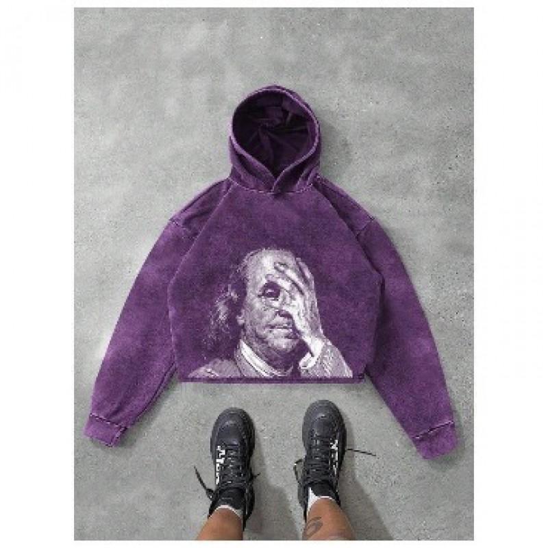 2026 Skull Print 3D Long Sleeve Sweatshirt Teens Casual Loose Fit