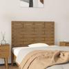 824726 vidaXL Wall-mounted Headboard Honey Brown 96x3x63 Cm Solid Pine Wood