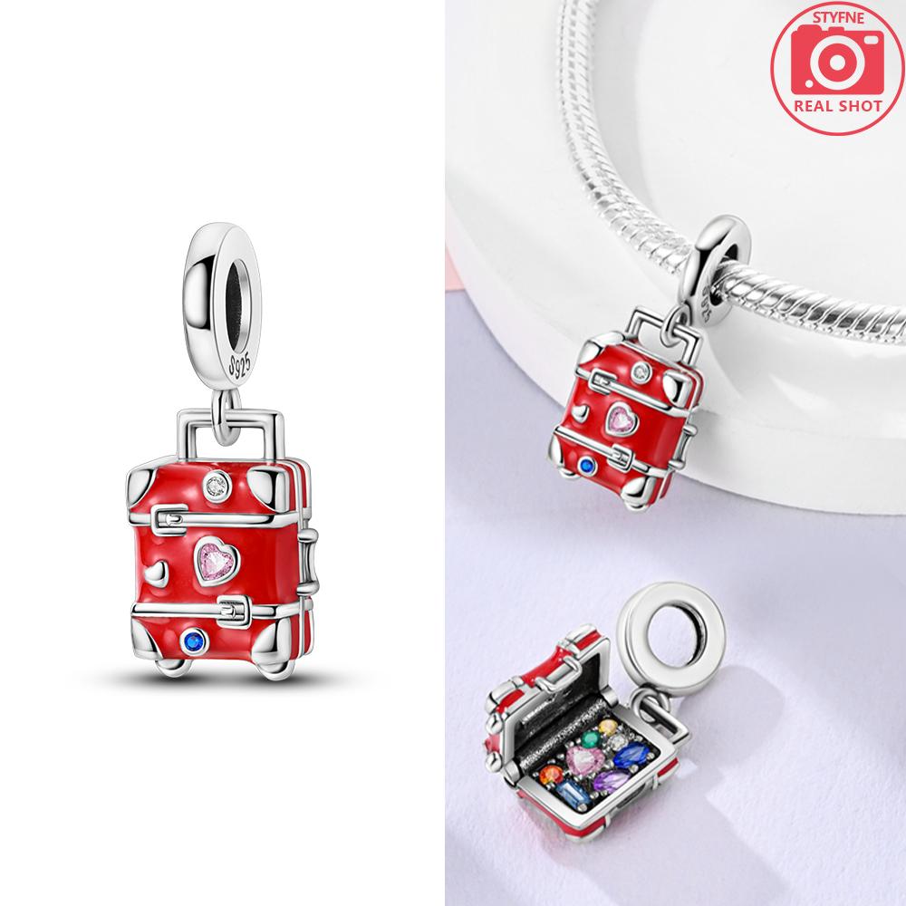 Забавные играбельные умные часы Таро Велосипед Путешествия Подвеска Оригинальные 100% медные шармы Бусины Подходят для браслета-бэнгла DIY Ювелирные изделия