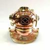 20.32 Cm U.S. Navy Mark V Mini Diving Helmet Sea Divers Helmet Solid Brass, Copper