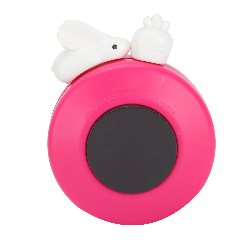 Мультяшный Кролик Механический Ручной Кухонный Таймер для Приготовления с Будильником Напоминанием Часы Инструмент для Обратного ОтсчетаРоза