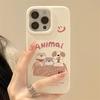 Силиконовый чехол Zhitai iPhone 15 Pro Cartoon, совместим с 15 Pro/14/13 Pro Max