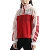 adidas Куртки Женские Красный Розовый Пэчворк С Капюшоном Тонкие Другие GF0130