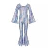 Halloween Hippie Disco Sequin Dress for Women