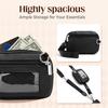 Adjustable Phone Lanyard Crossbody Strap,360° Rotatable Tether Tabs,Clip and Go Strap for Phone with Wallet Crossbody