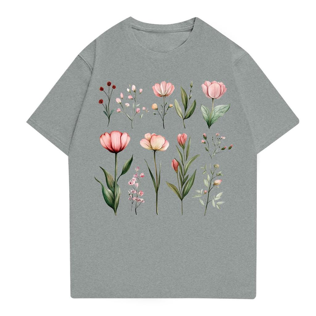 Женская мода повседневная футболка с круглым вырезом и короткими рукавами, топ, футболка, топ