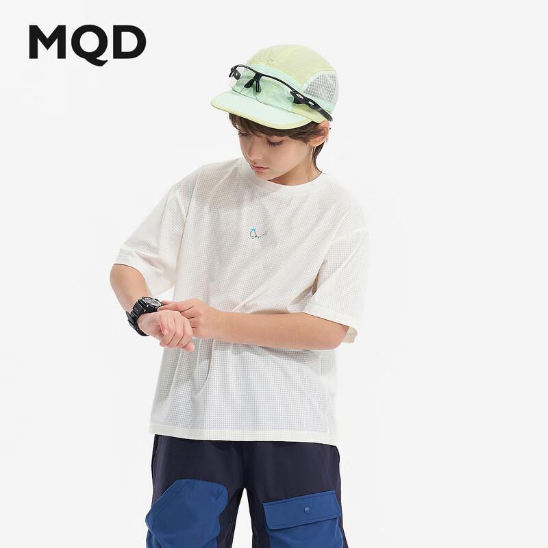 MQD Boys' Lightweight Moisture-Wicking Cooling Short Sleeve T-Shirt