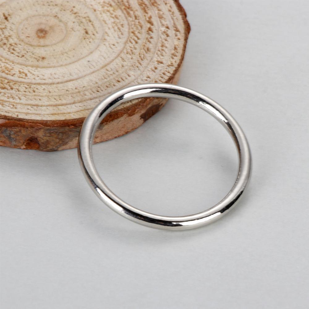 DIY Craft Supplies Pet Collar Webbing Sewing Accessories Metal Buckle Bag Parts O Ring