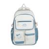 Schoolbag female ins high value cute bar versatile large capacity junior high school student schoolbag junior high school student backpack