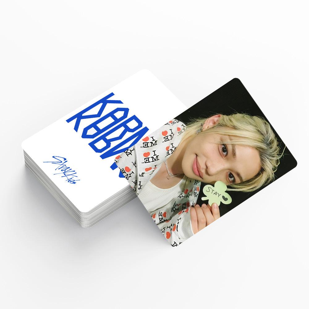 55 шт. Straykids Новый альбом Karma 4-й Периферийная фотокарточка Skzoo Украшение для альбома Памятная Lomo-карточка