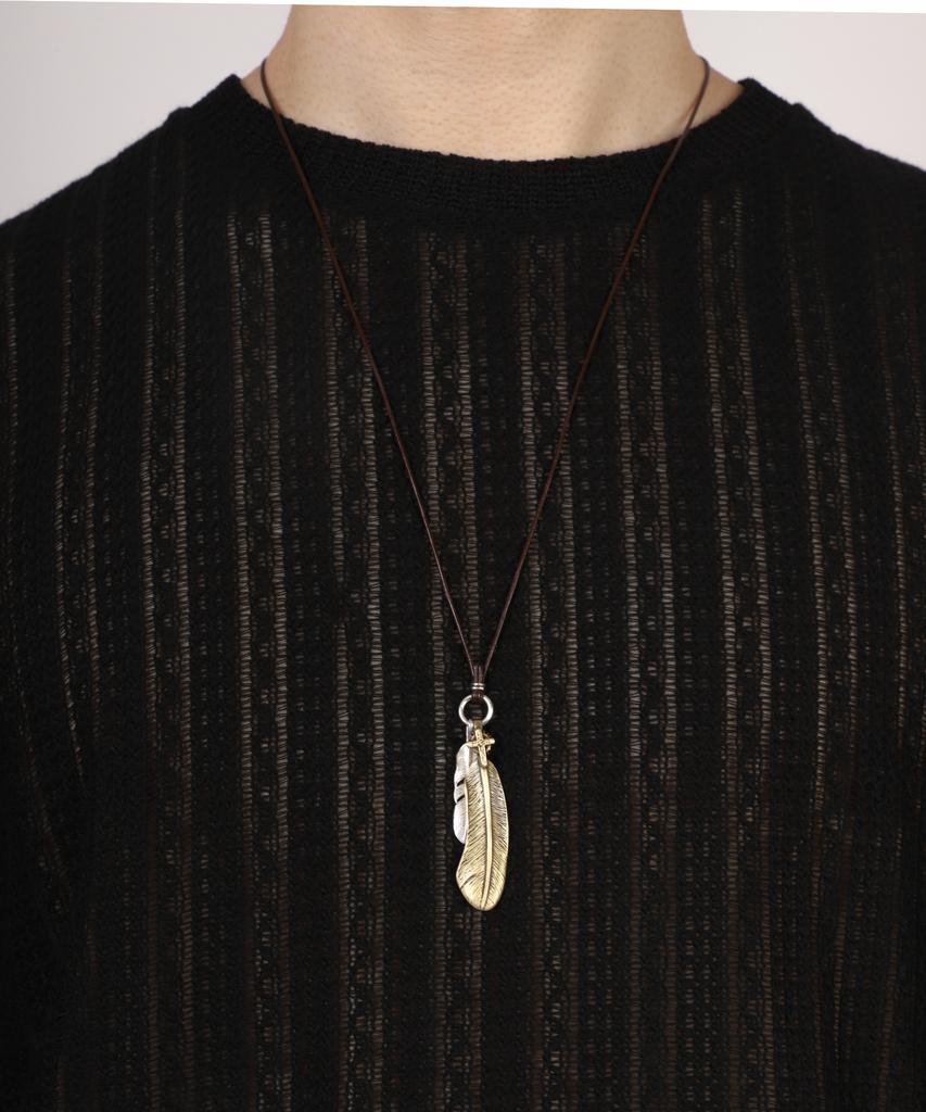 Серебряный кулон-ожерелье Selloria Diparma Leaf Colana