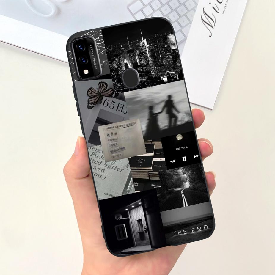 Для ZTE Blade A51 Чехол BladeA71 Милый Модный Мультяшный Чехол Мягкий Силиконовый Чехол для Телефона Для ZTE Blade A71 A7030 BladeA51 Funda Coque