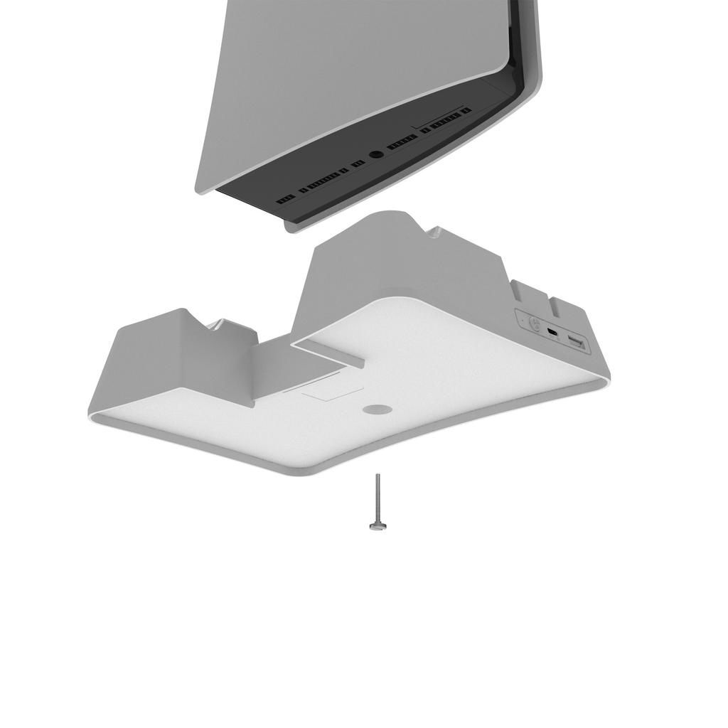 2023 New PS5 Vertical Stand Cooler Cooling Fan Headphone Holder Remote Controller Stand for Sony Playstation 5 Digital Edition