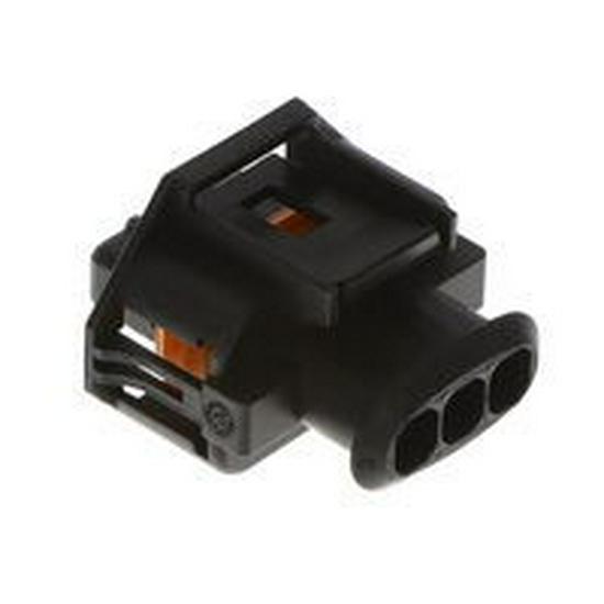 TE Tyco Black Waterproof Rectangular Female Connector Housing (2050049-1)