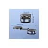 Vacuum magnetic phone holder, Magsafe suction cup phone holder, 360 ° adjustable magnetic phone holder, pocket sized foldable