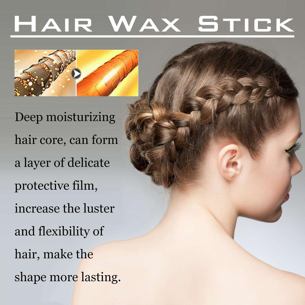 75g Hair Wax Wand Hair Styling Finishing Broken Hair Moisturizing Styling Fluffy Hair Lasting Without Damage To Hair