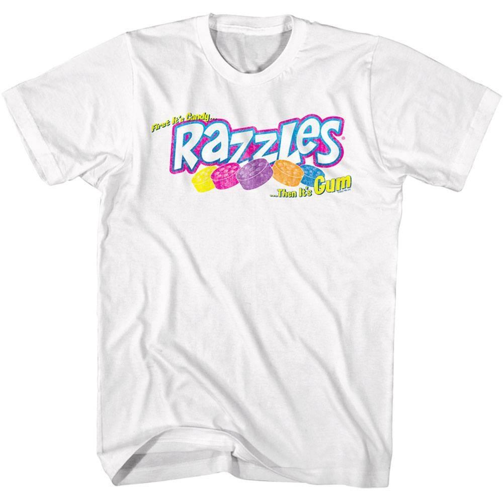 Razzles First It's Candy Men's T Shirt