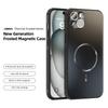 ABEEL For iPhone 15 Plus Magnetic Case TPU PC Cooling Matte Phone Back Cover with Lens Film