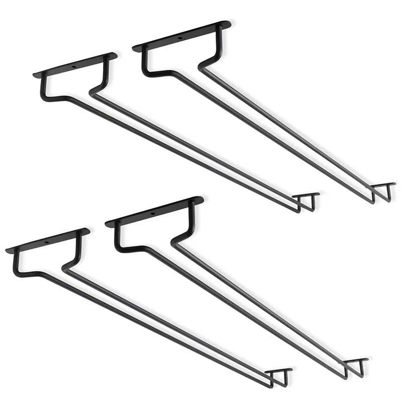 Мебель Полезная железная полка для вина Держатель для стекла Подвесная барная вешалка Полка Полка для бокала для вина Стенд Держатель рулона бумаги для товаров для дома