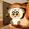 Кавайный Медведь Панда Бубу и Дуду Светодиодный Силиконовый Ночник Лампа Милый Мультяшный Ночник Декоративный для Спальни Гостиной Куклы Подарки