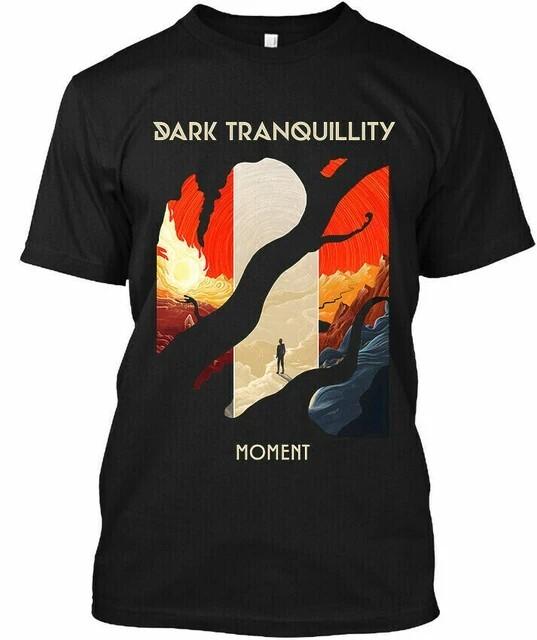 Новый Момент Dark Tranquillity Подарок Для Фанатов Унисекс S-5XL Футболка CR167 Унисекс Футболка
