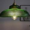 LED Vintage Glass Pendant Light Green Hanging Lamps Living Room Decor Luminaire Hall Bedroom Dining Room Indoor Fixture Lustre