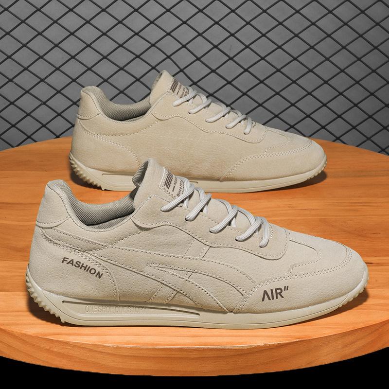 2024 весна новые мужские туфли спортивные повседневные мужские туфли модные универсальные мягкие подошвы дышащие беговые трендовые туфли мужские