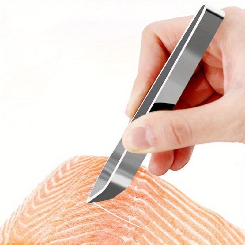 Щипцы для шерсти свиньи Зажим для костей из мяса рыбы Чеснокочистка Пинцет с плоским зевом Удаление перьев Бытовая кухня Гаджет для готовки