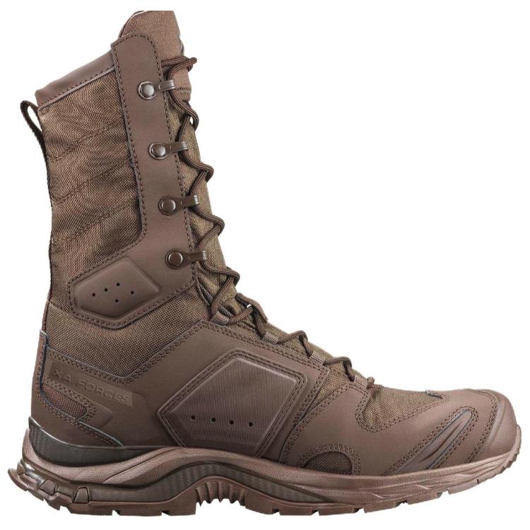 SALOMON XA FORCES Ботинки для джунглей, устойчивые к истиранию, высокие, для улицы, унисекс, землисто-коричневые L41267500