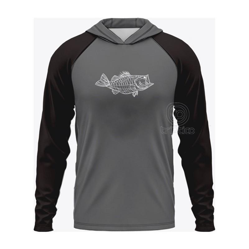Mens Quick-Dry Hooded Fishing Shirt UV Protection Long Sleeve Lightweight Sportswear Outdoor Angling Water Activities