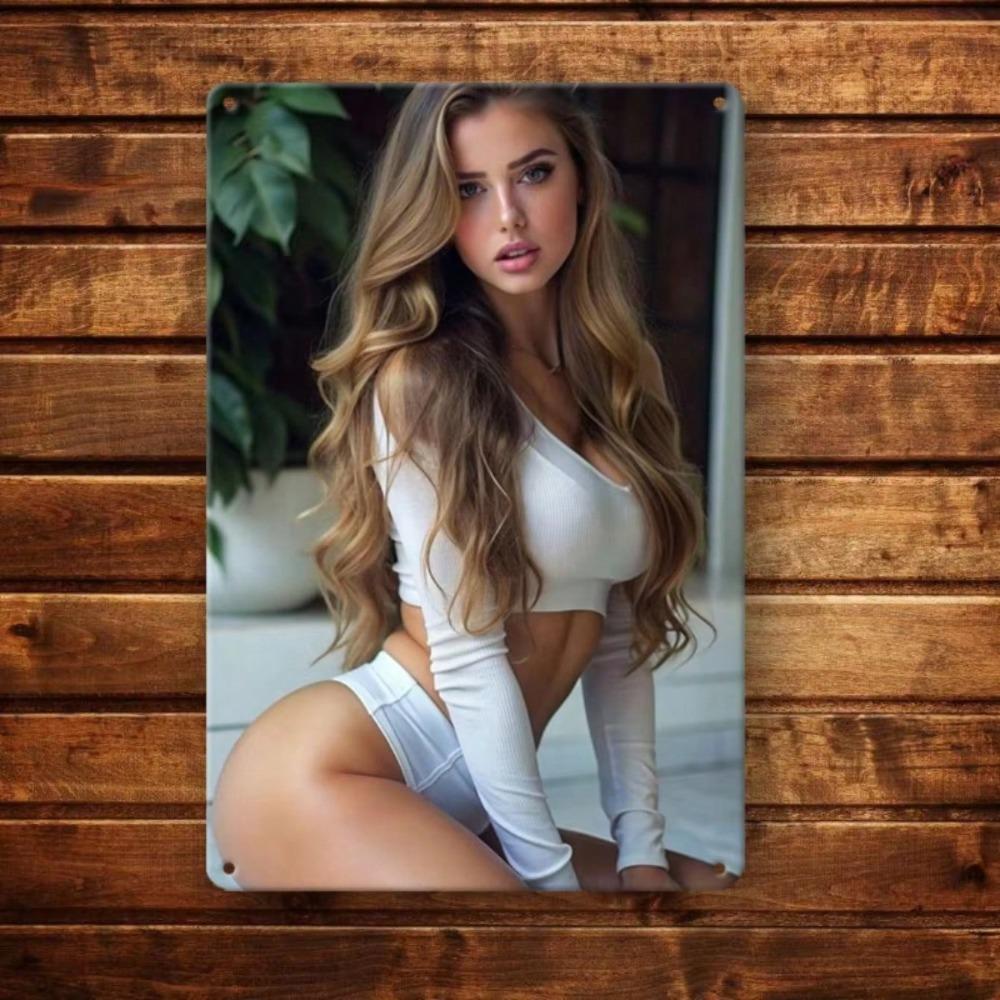 Винтажная металлическая жестяная табличка в деревенском стиле 8x12 дюймов Настенный декор для дома, бара, гаража, кафе