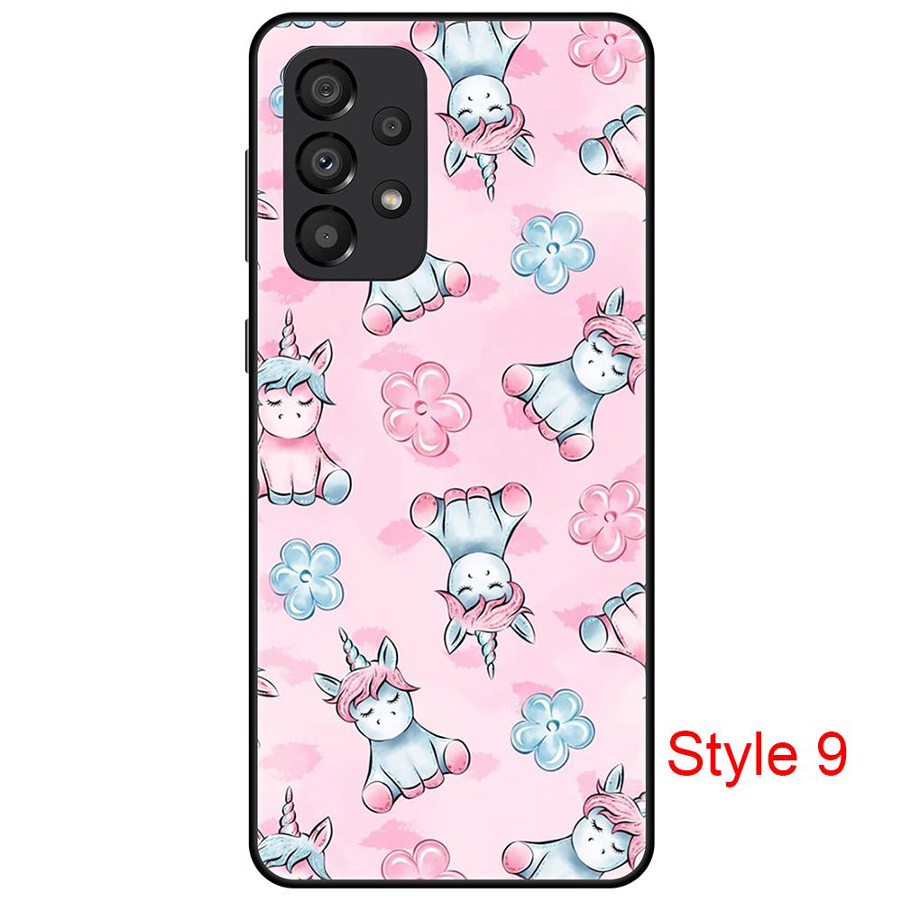 For Galaxy A33 5G Case, Samsung A33 5G Cute Case, Black Bumper TPU Soft Rubber Silicone Cover Phone Case for Samsung Galaxy A33 5G