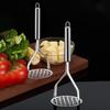 Kitchen Gadget Creative Mud Press Masher Puree Juice Maker Stainless Steel Potatoes Crusher Pusher Fruit Tools Cocina Cozinha